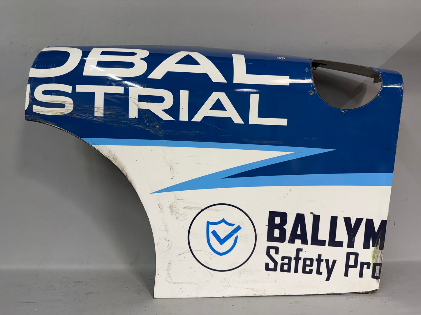 Austin Hill #21 2025 Daytona Global Industrial Nascar Partial Quarter Panel