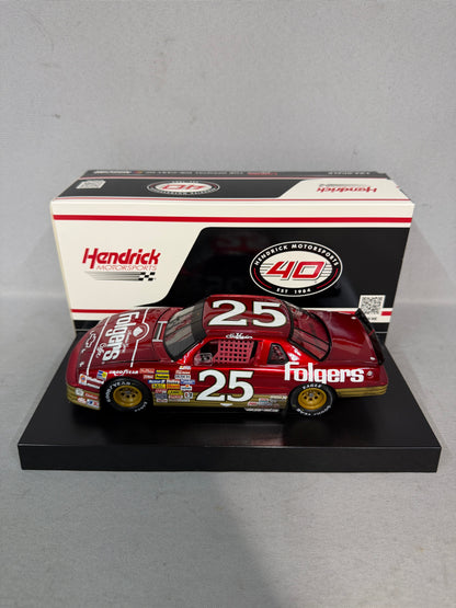 Ken Schrader #25 1989 Charlotte Win Folgers Liquid Color Nascar Diecast