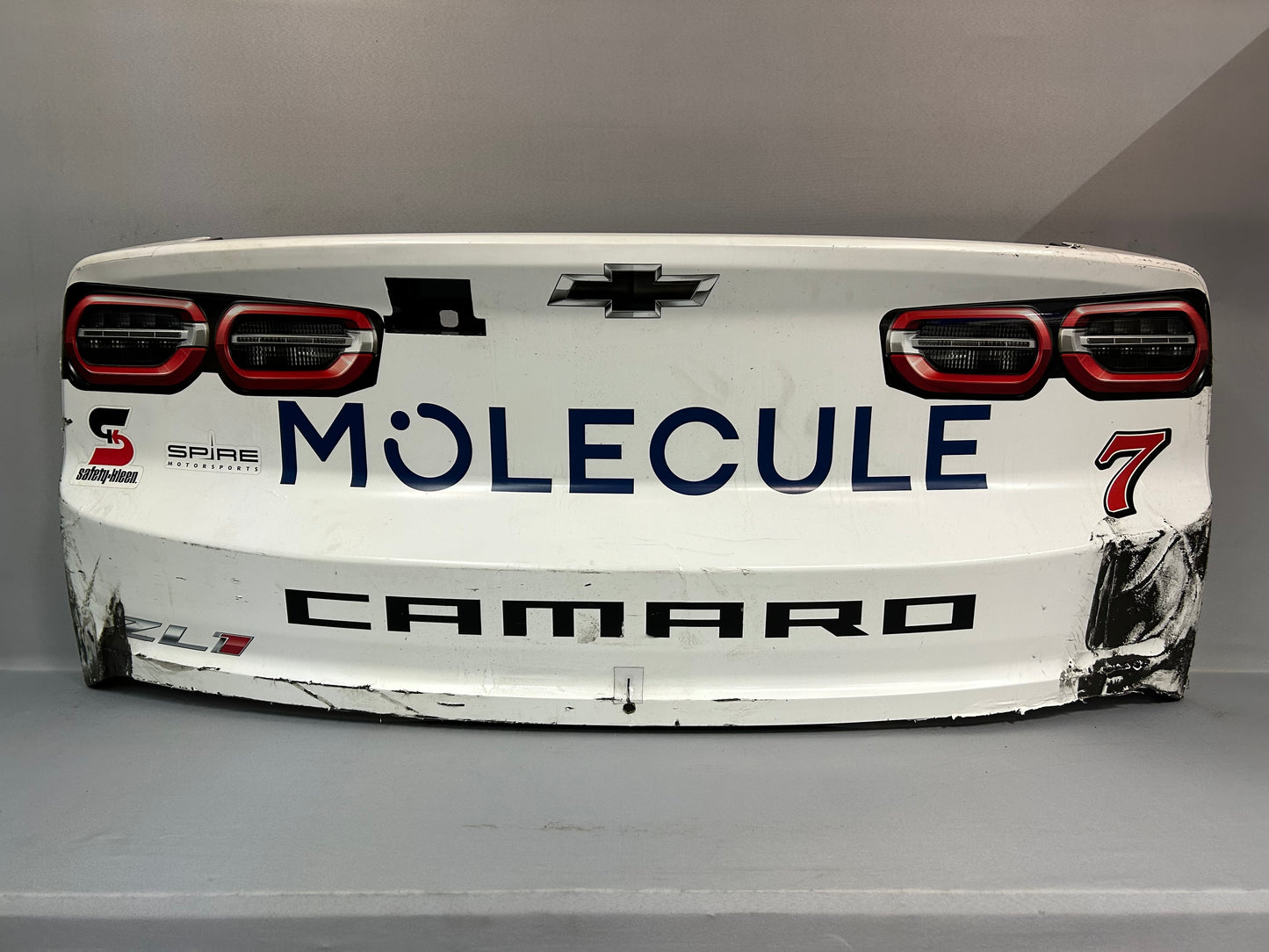 Justin Haley #7 2024 Charlotte Roval Mattress Warehouse Nascar Rear Bumper