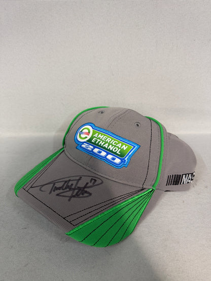 Timothy Peters #17 2013 Iowa American Ethanol 200 Nascar Autographed Victory Lane Hat