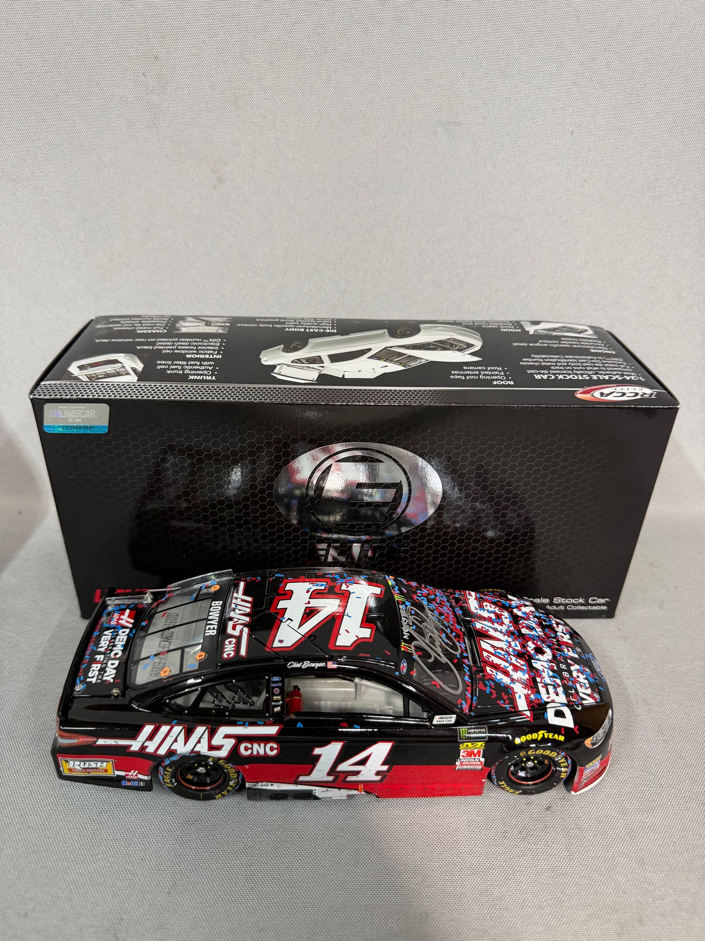 Clint Bowyer #14 2018 Martinsville Win Haas Demo Day Nascar Autographed Diecast