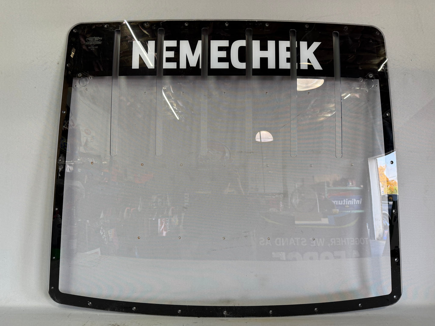 John Hunter Nemechek #42 2025 WWTR Gateway Nascar Rear Windshield