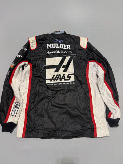 Clint Bowyer #14 2020 Haas Automation Nascar 2 Piece Crew Firesuit C-46 W-34 L-32