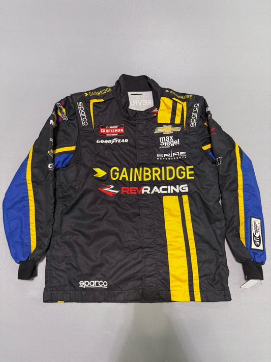 Nick Sanchez #2 2024 Gainbridge Nascar 2 Piece Crew Firesuit C-42 W-36 L-32