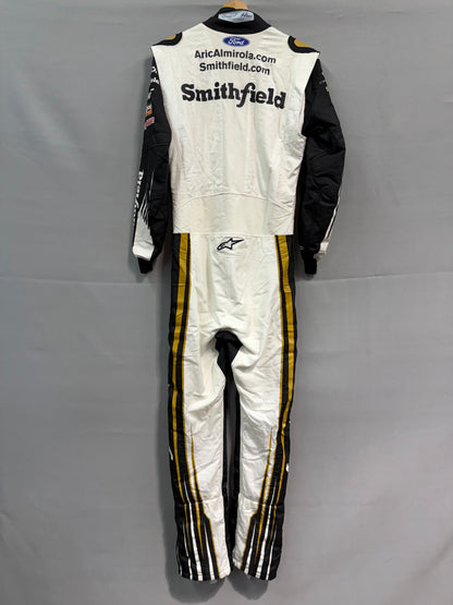 Aric Almirola #10 2022 Smithfield Nascar Autographed Driver Firesuit