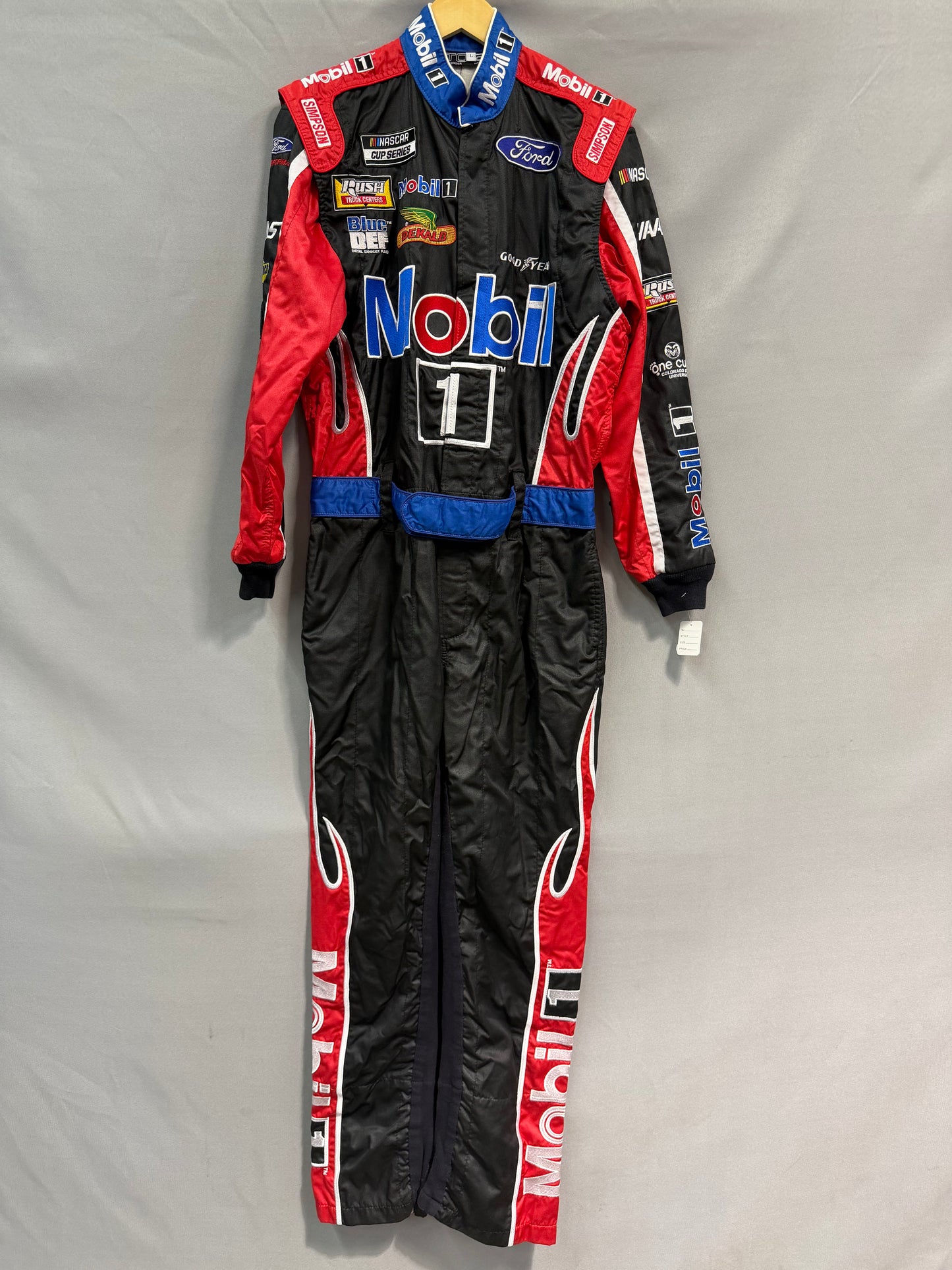 Clint Bowyer #14 Mobil 1 Nascar Crew Firesuit C-40 W-34 L-30