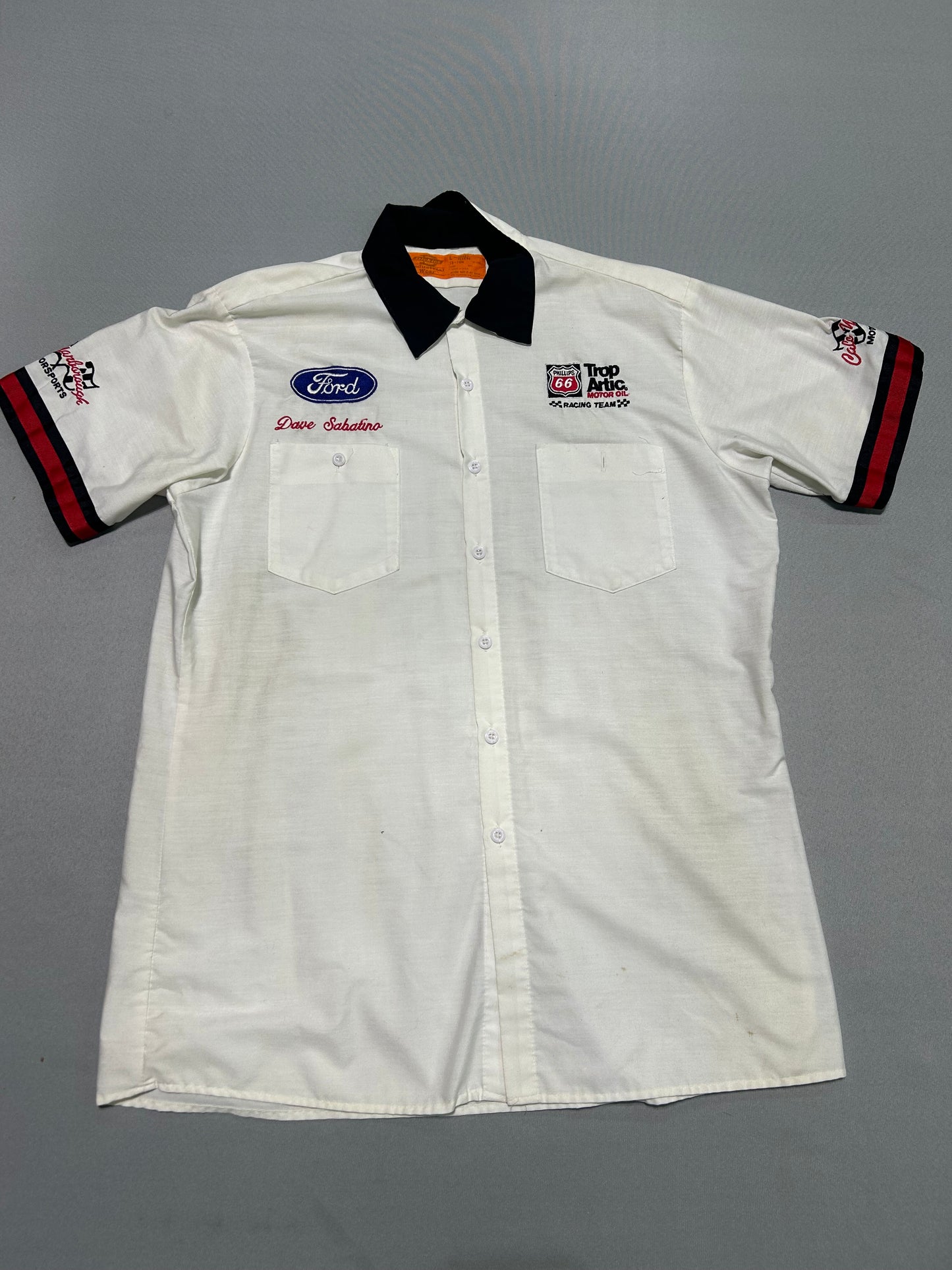 Dick Trickle Trop Artic Motor Oil Nascar Crew Shirt and Pants