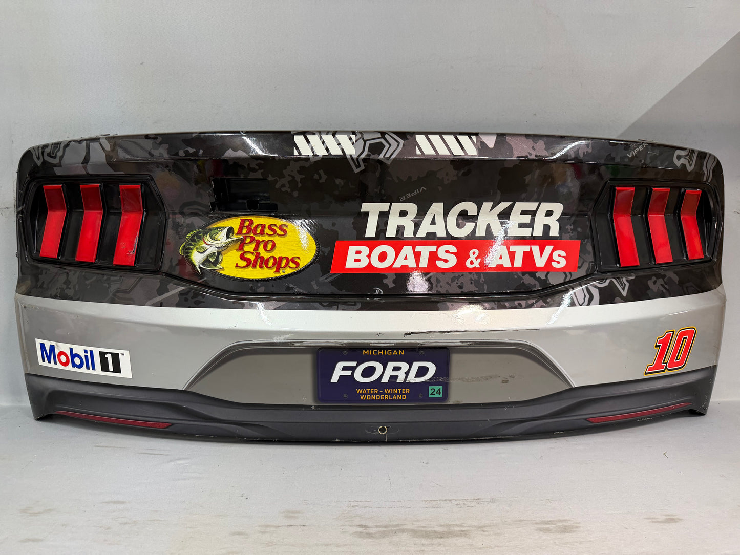 Noah Gragson #10 2024 Indianapolis Bass Pro Shops Nascar Rear Bumper