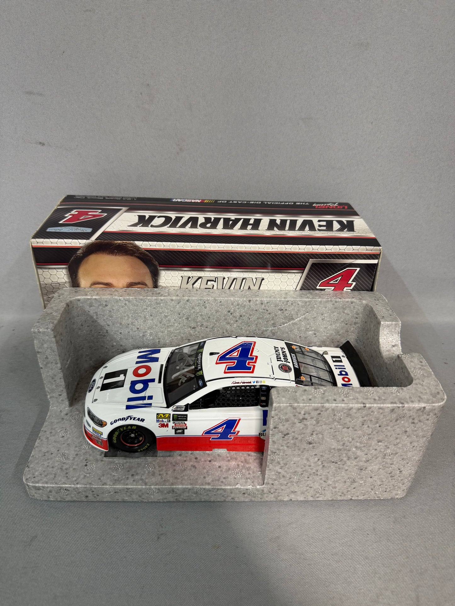 Kevin Harvick #4 2017 Mobil 1 Nascar Autographed Diecast