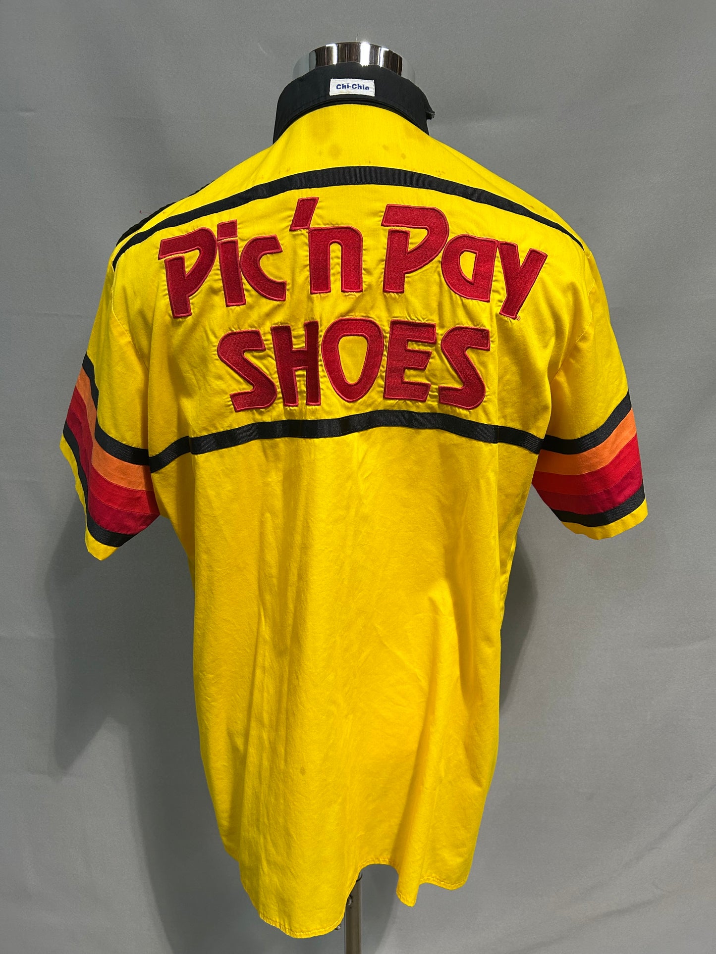 Dale Jarrett #32 Pic N Pay Shoes Nascar Pit Crew Shirt Size XL
