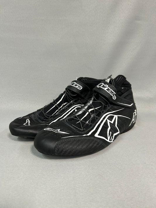 Aric Almirola #10 2023 Autographed Alpine Star Nascar Driver Shoes