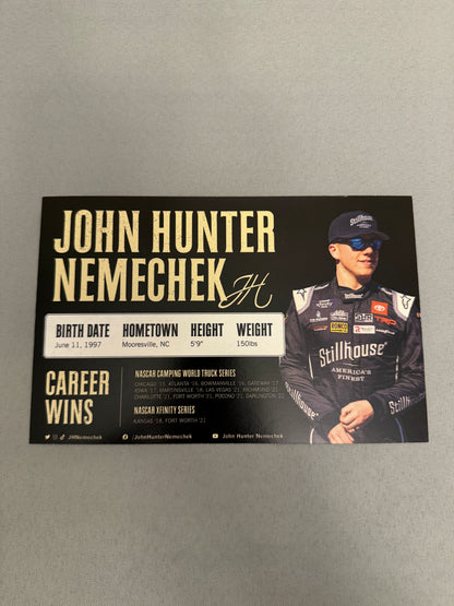 John Hunter Nemechek #26 2022 Stillhouse Nascar Hero Card