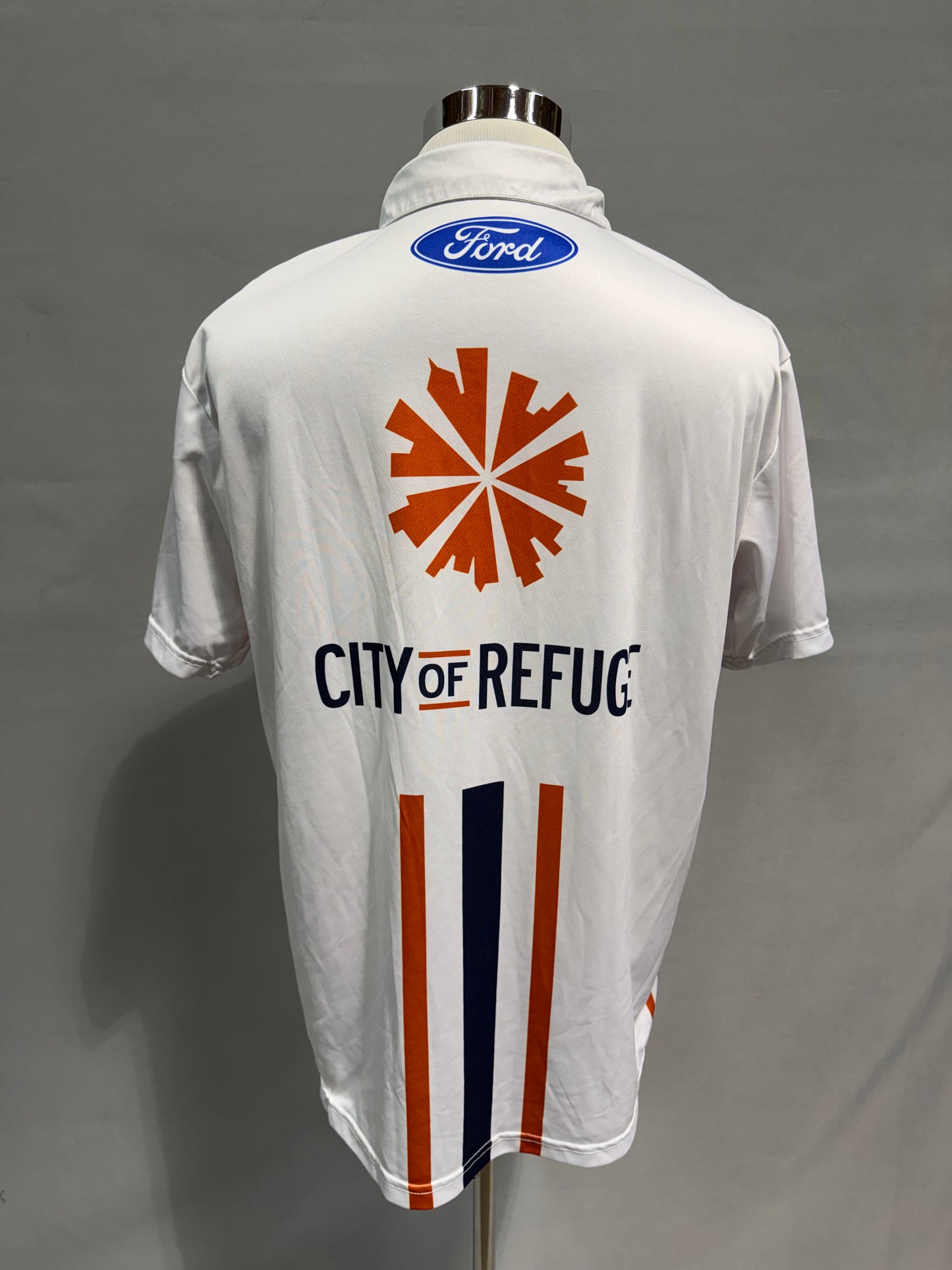 Zane Smith #38 2025 City of Refuge Nascar Crew Shirt Size XL