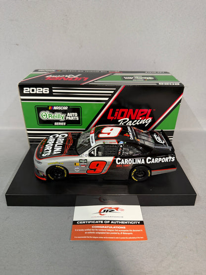 Ross Chastain #9 2026 Carolina Carports Nascar Autographed Diecast