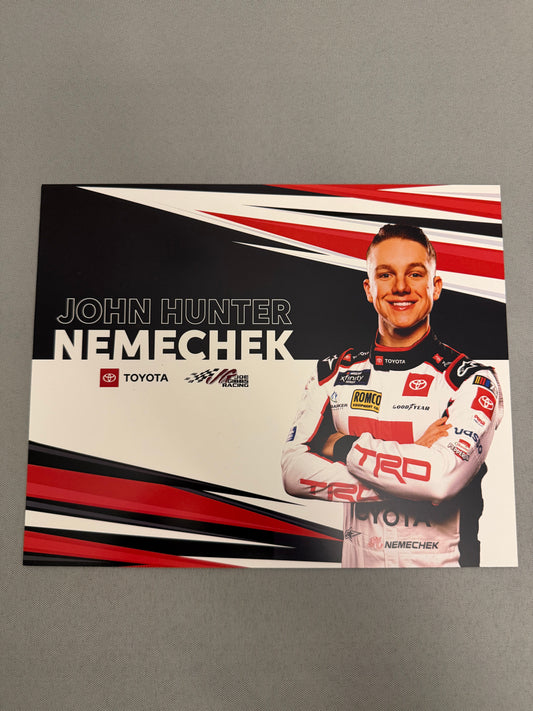John Hunter Nemechek #20 2023 Joe Gibbs Racing Nascar Hero Card
