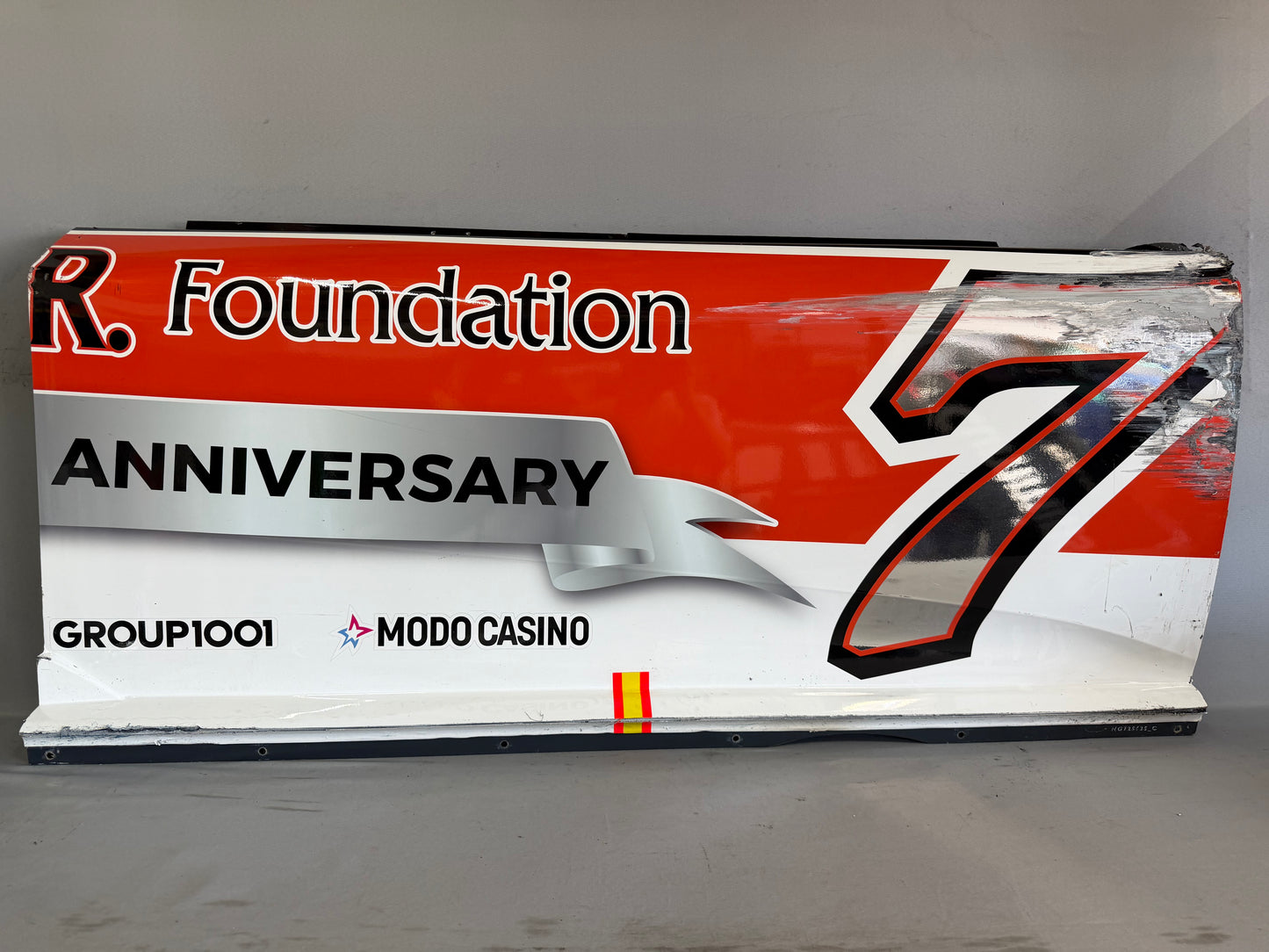Daniel Suarez #7 2026 Dover All Star Cal Ripken Jr Foundation Nascar Door Panel