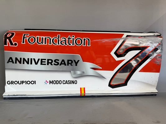Daniel Suarez #7 2026 Dover All Star Cal Ripken Jr Foundation Nascar Door Panel