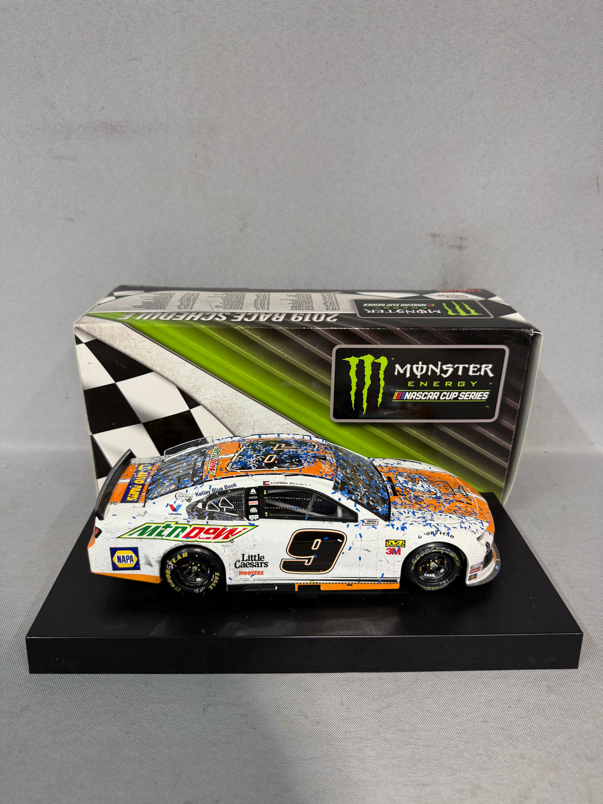 Chase Elliott #9 2019 Talladega Win Little Caesars Mountain Dew Nascar Autographed Diecast