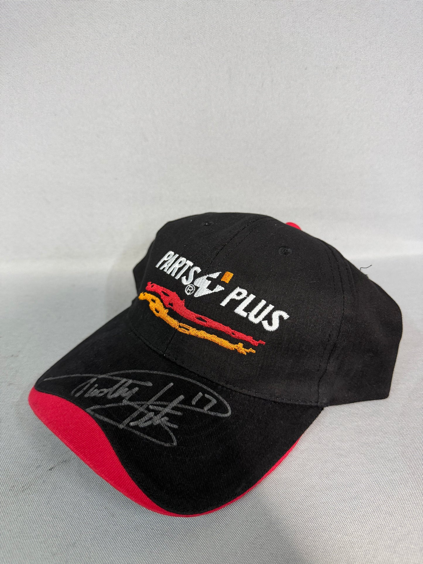 Timothy Peters #17 2013 Iowa Parts Plus Nascar Autographed Victory Lane Hat