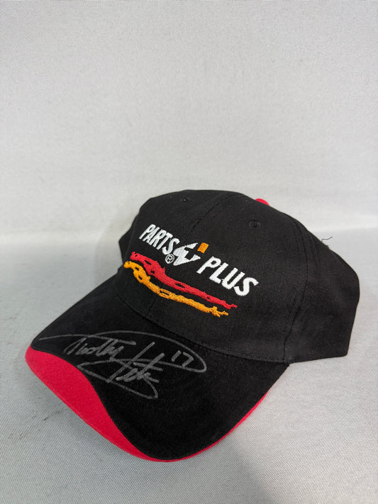 Timothy Peters #17 2013 Iowa Parts Plus Nascar Autographed Victory Lane Hat