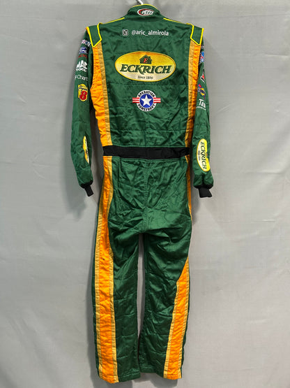Aric Almirola #43 2013 Autographed Eckrich Nascar Driver Firesuit