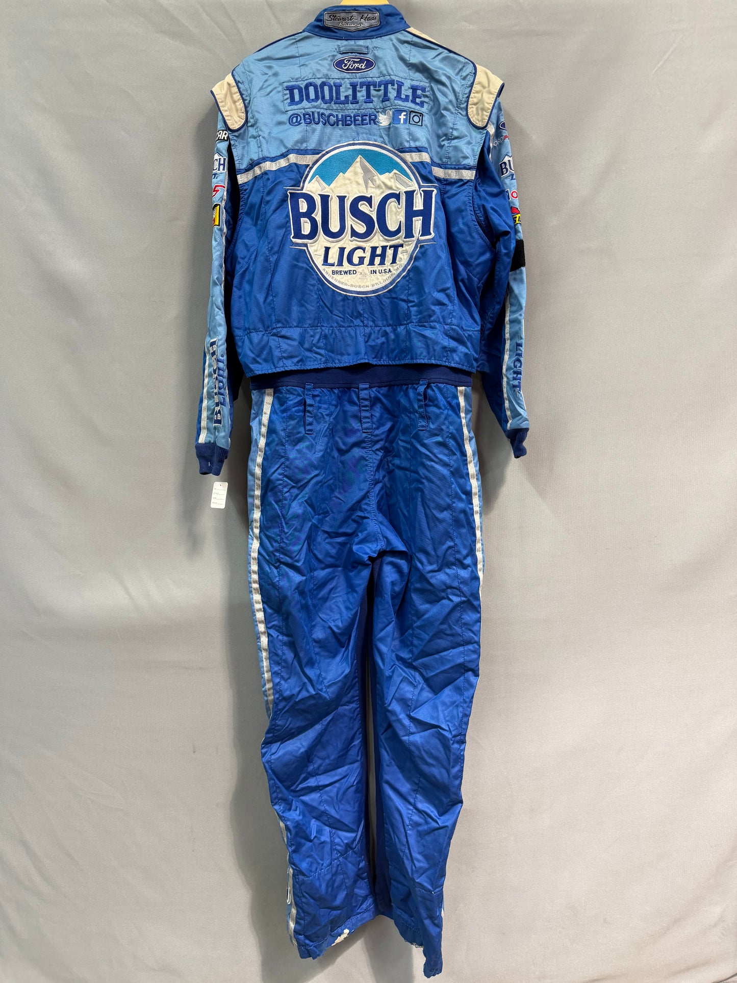 Kevin Harvick #4 Busch Light Nascar Crew Firesuit C-52 W-44 L-34