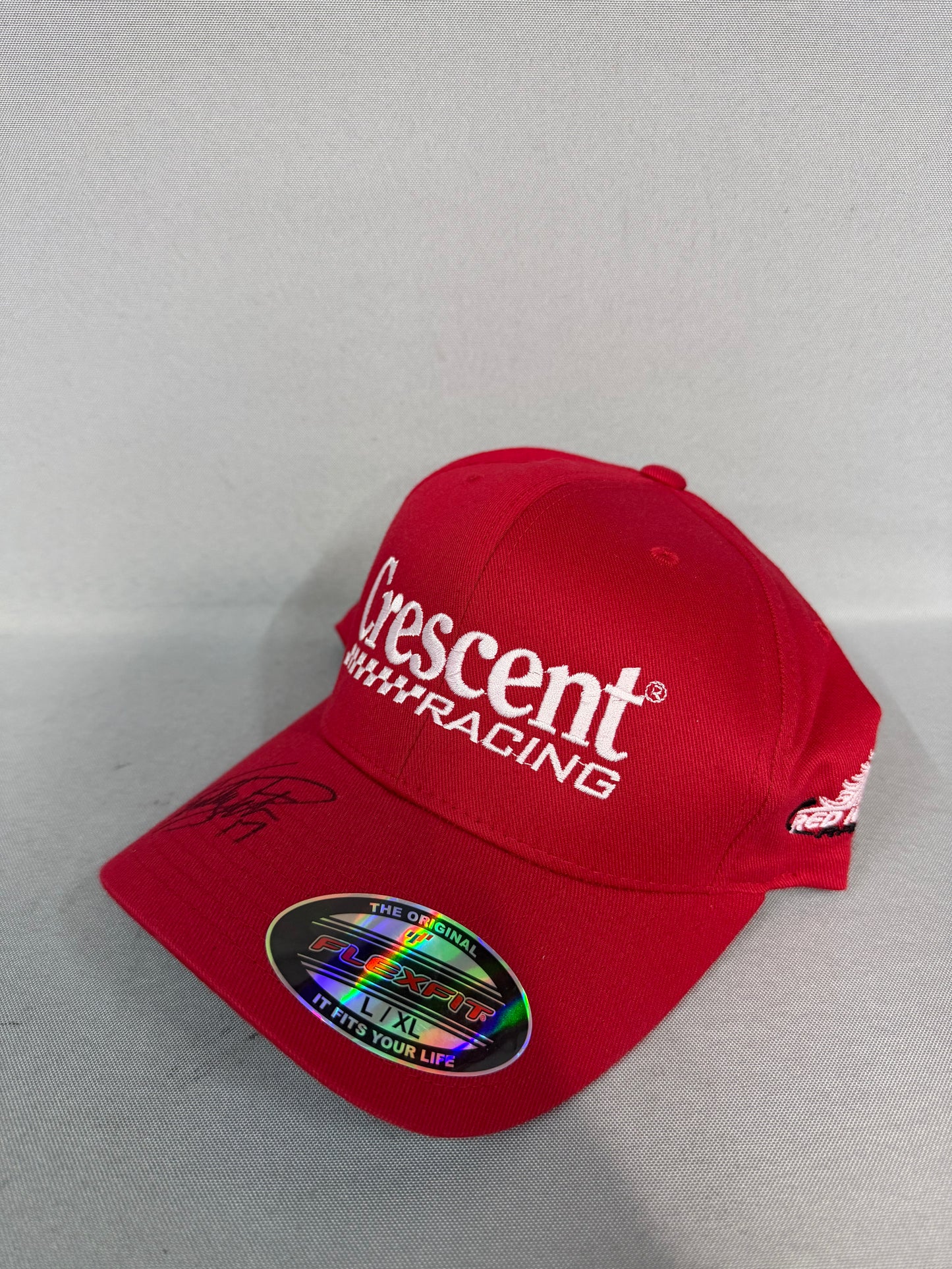 Timothy Peters #17 2010 Daytona Cresent Racing Nascar Autographed Victory Lane Hat Size L/XL