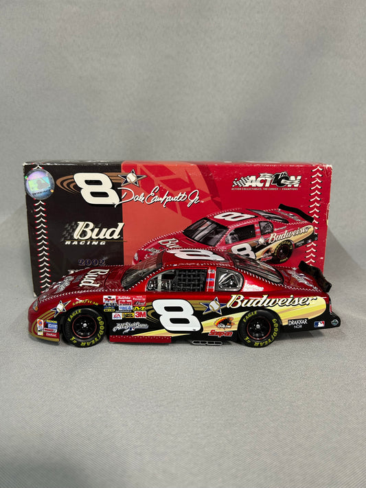 Dale Earnhardt Jr #8 2002 Budweiser MLB All Star Game Autographed Nascar Diecast