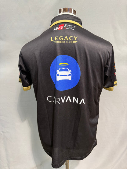 Jimmie Johnson #84 2025 Charlotte Carvana 700th Start Nascar Crew Shirt Size Medium