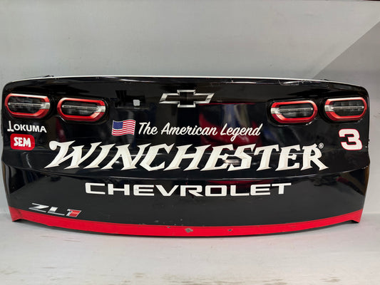 Austin Dillon #3 2026 Darlington 1 Bass Pro Shops Winchester Long Beard XR Nascar Rear Bumper