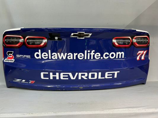 Michael McDowell #71 2025 Charlotte Delaware Life Nascar Rear Bumper