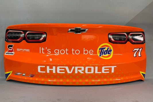 Michael McDowell #71 2025 Tide Show Car Nascar Rear Bumper
