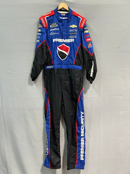 Carson Hocevar #77 2024 Premier Security Nascar Crew Firesuit C-44 W-38 L-36