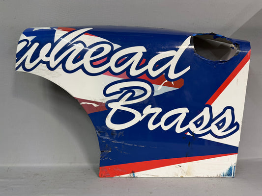 Joe Graf Jr #17 2021 Charlotte Roval Arrowhead Brass Nascar Partial Quarter Panel