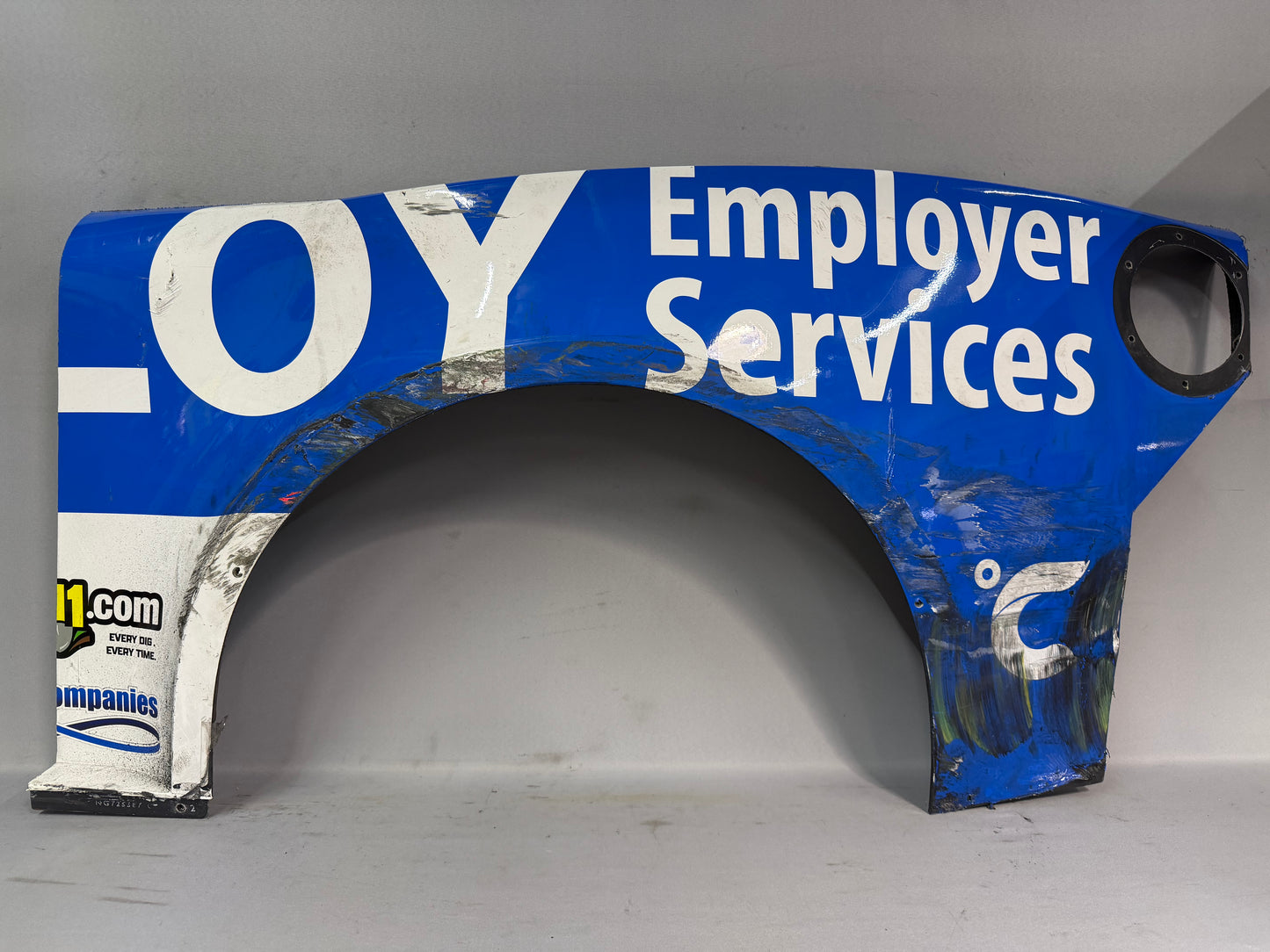 Josh Williams #16 2024 Martinsville Alloy Employer Services Nascar Quarter Panel