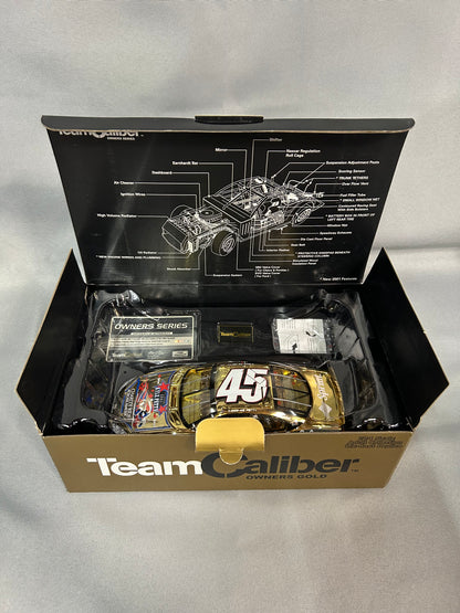 Kyle Petty #45 2001 Sprint Charity Ride Owners Gold Nascar Diecast DIN 1