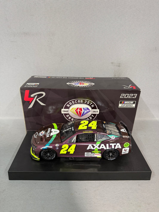 William Byron #24 2023 Axalta Throwback Nascar Autographed Diecast