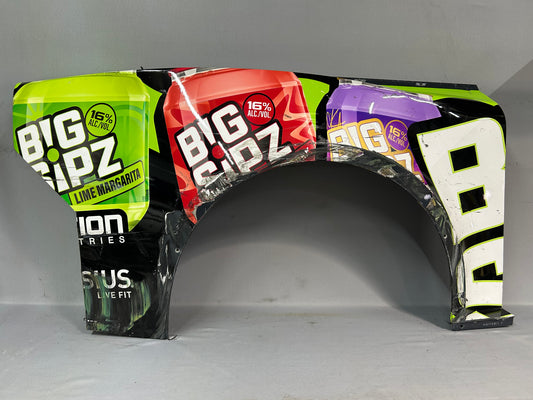 AJ Allmendinger #16 2025 Sonoma Big Sipz Nascar Quarter Panel