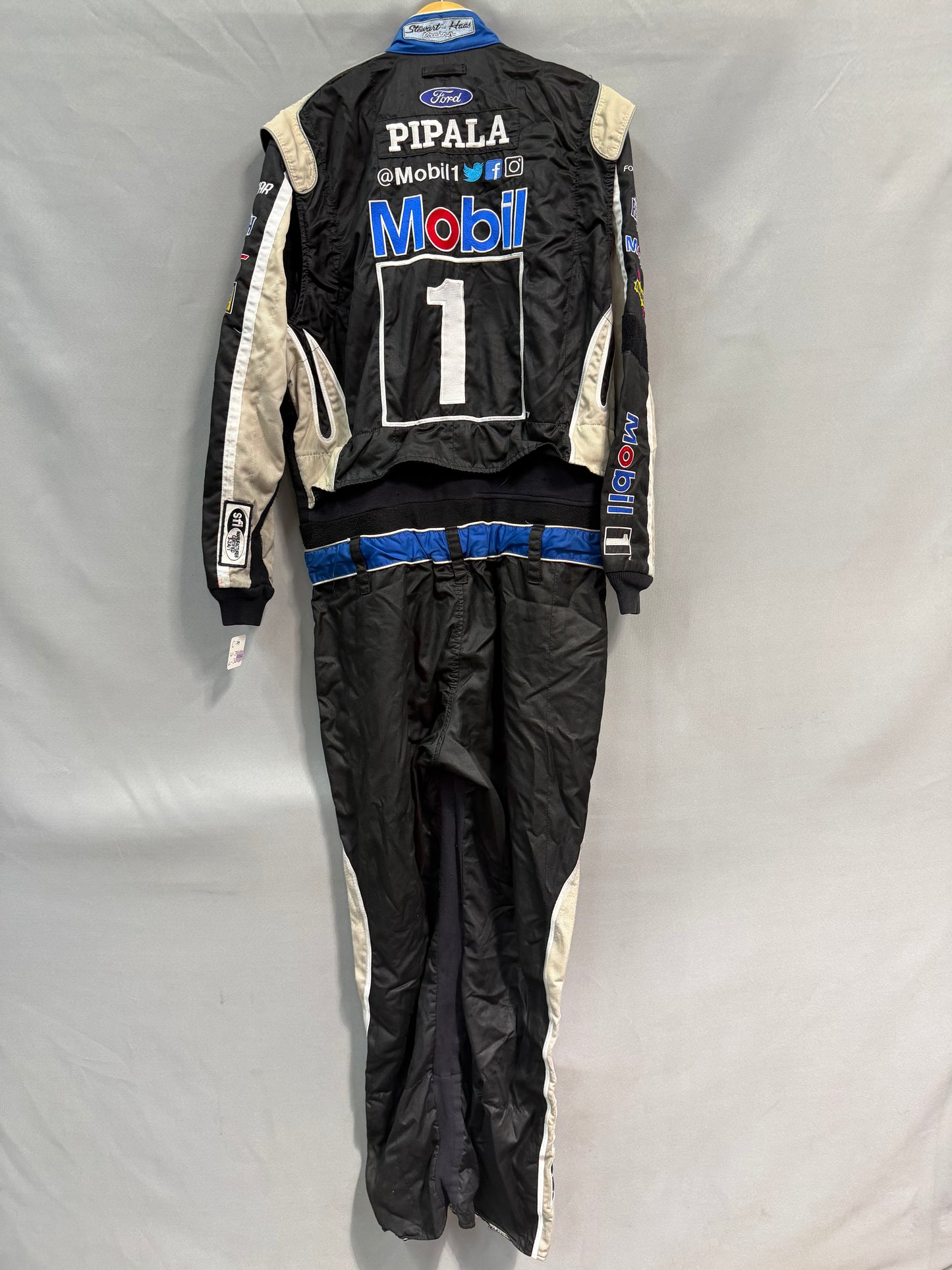 Kevin Harvick #4 Mobil 1 Nascar Crew Firesuit C-48 W-38 L-30