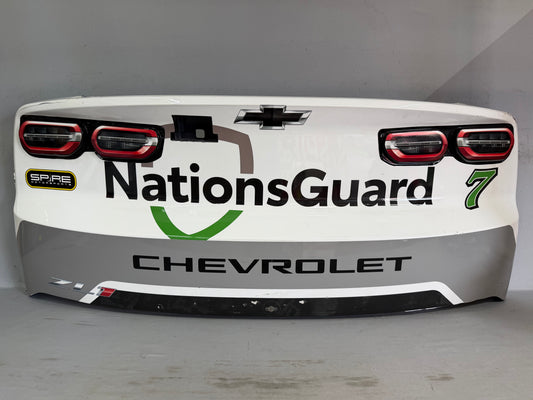 Daniel Suarez #7 2026 Michigan Nations Guard Nascar Rear Bumper