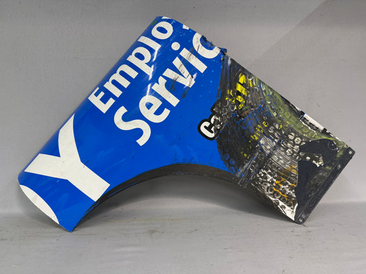 Josh Williams #11 2025 Martinsville Alloy Employer Services Nascar Partial Quarter Panel