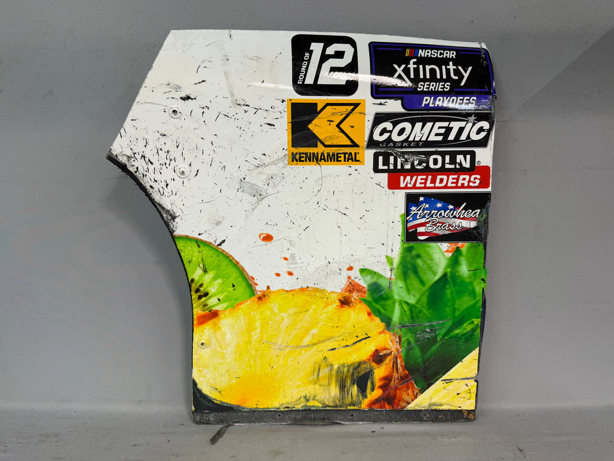 Parker Kligerman #48 2024 Charlotte Roval Spiked Light Coolers Nascar Contingency Panel
