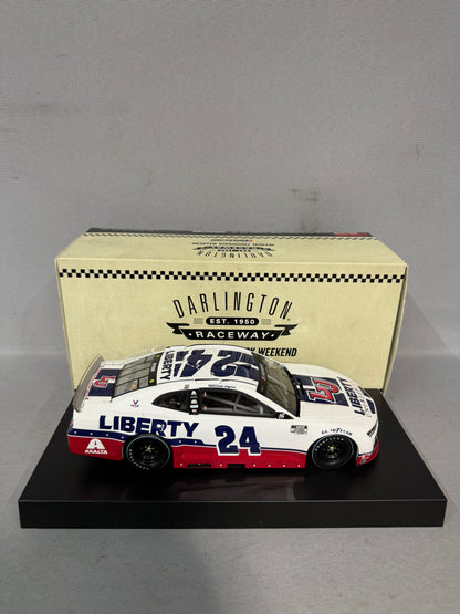 William Byron #24 2020 Liberty University Darlington Nascar Autographed Diecast