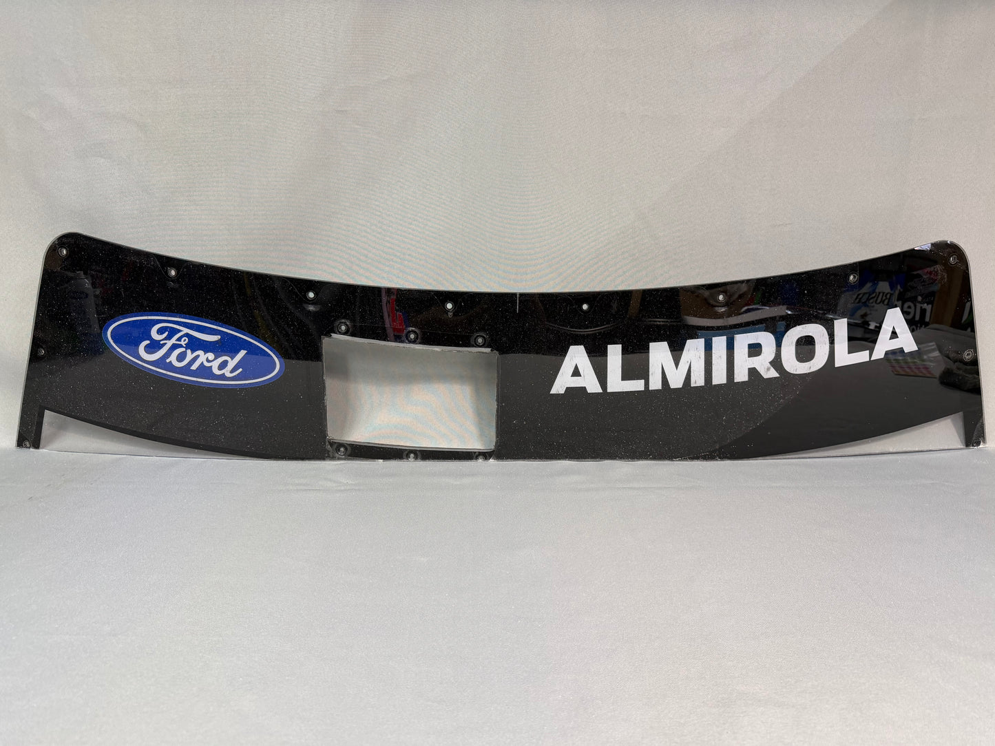Aric Almirola #10 2023 Kansas Nascar Windshield Banner