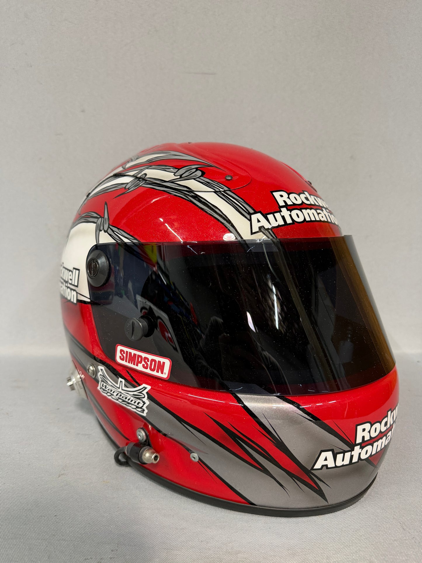 Aric Almirola #18 2007 Rockwell Automation Nascar Driver Helmet