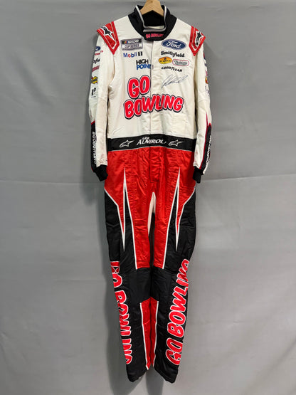Aric Almirola #10 2023 Go Bowling Nascar Autographed Driver Firesuit