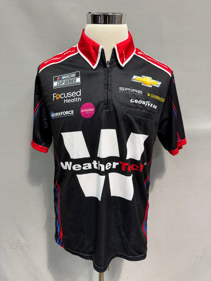 Zane Smith #71 2024 Weathertech Nascar Crew Shirt Size Medium