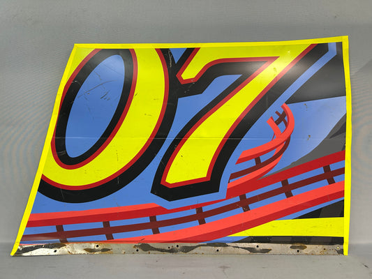 BJ McLeod #07 2025 Charlotte Pigeon Forge Racing Coaster Nascar Door Panel