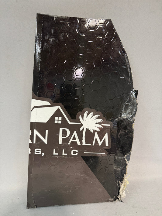 Brennan Poole #44 2026 Martinsville 1 Blacks Island Nascar Bumper Corner