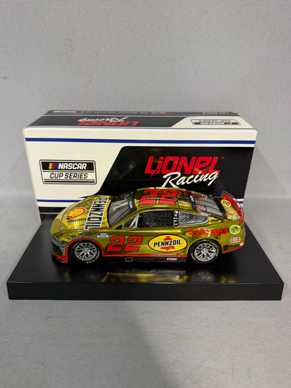 Joey Logano #22 2024 Shell Pennzoil Color Chrome Nascar Diecast